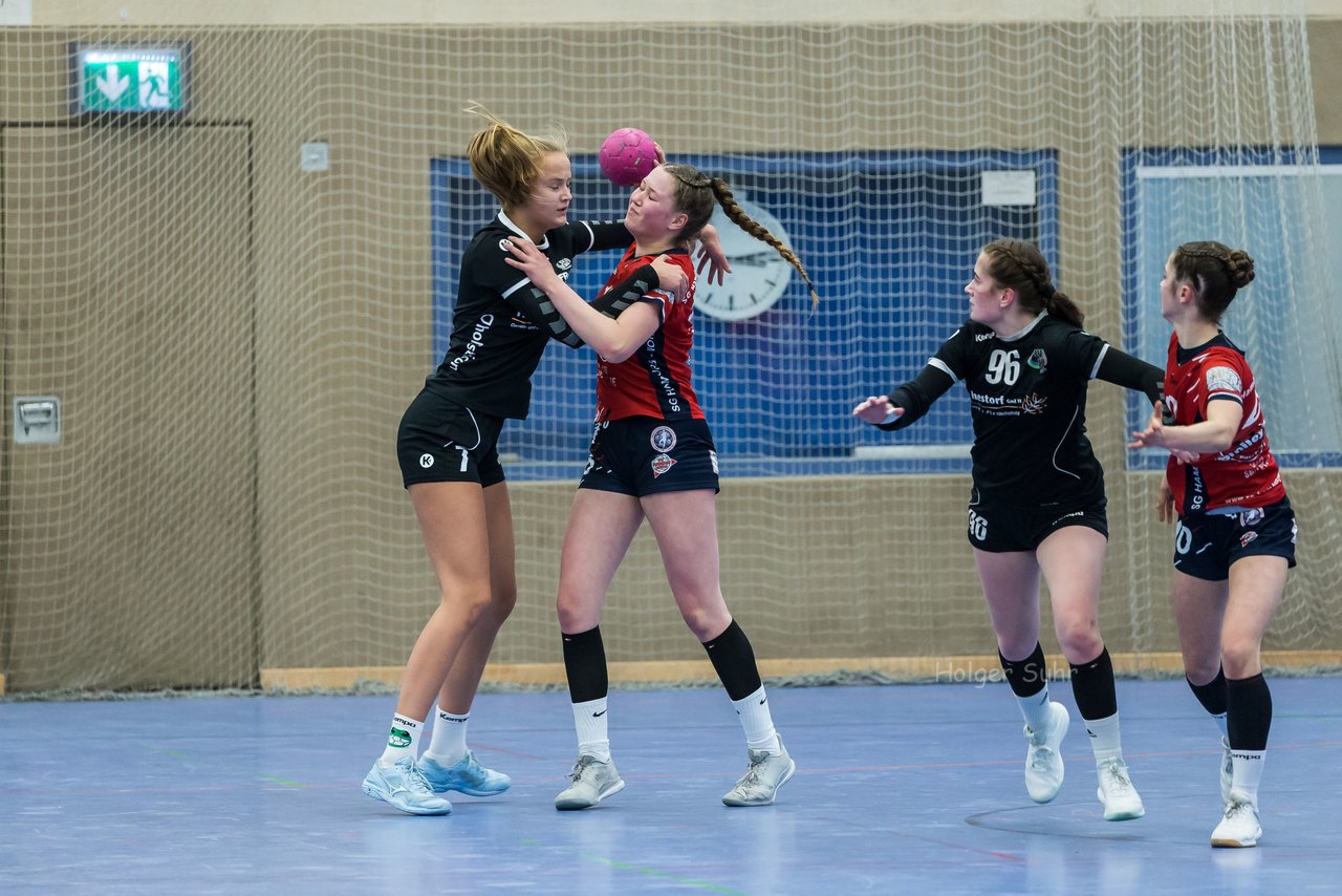 Bild 46 - B-Juniorinnen SG HH Nord - SV Henstedt Ulzburg : Ergebnis: 23:22